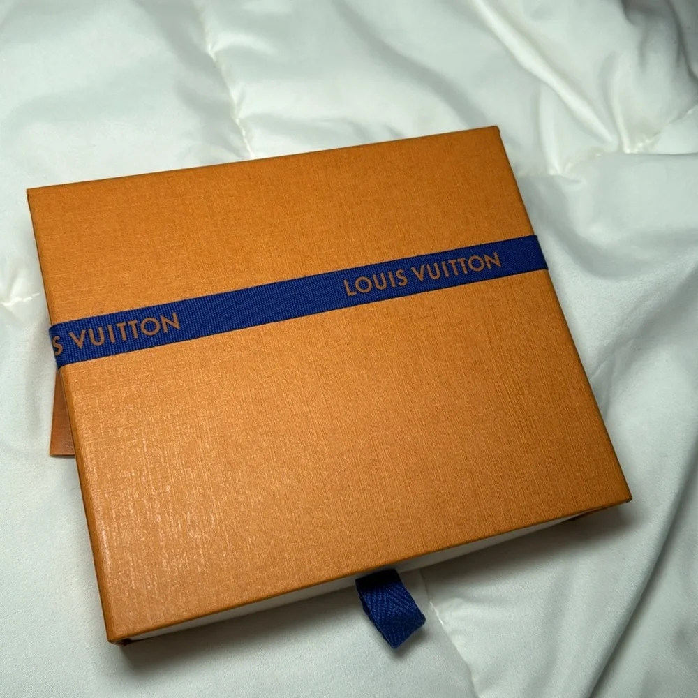 Louis Vuitton Authentic Empty Gift Box with Dustbag and Ribbon Small